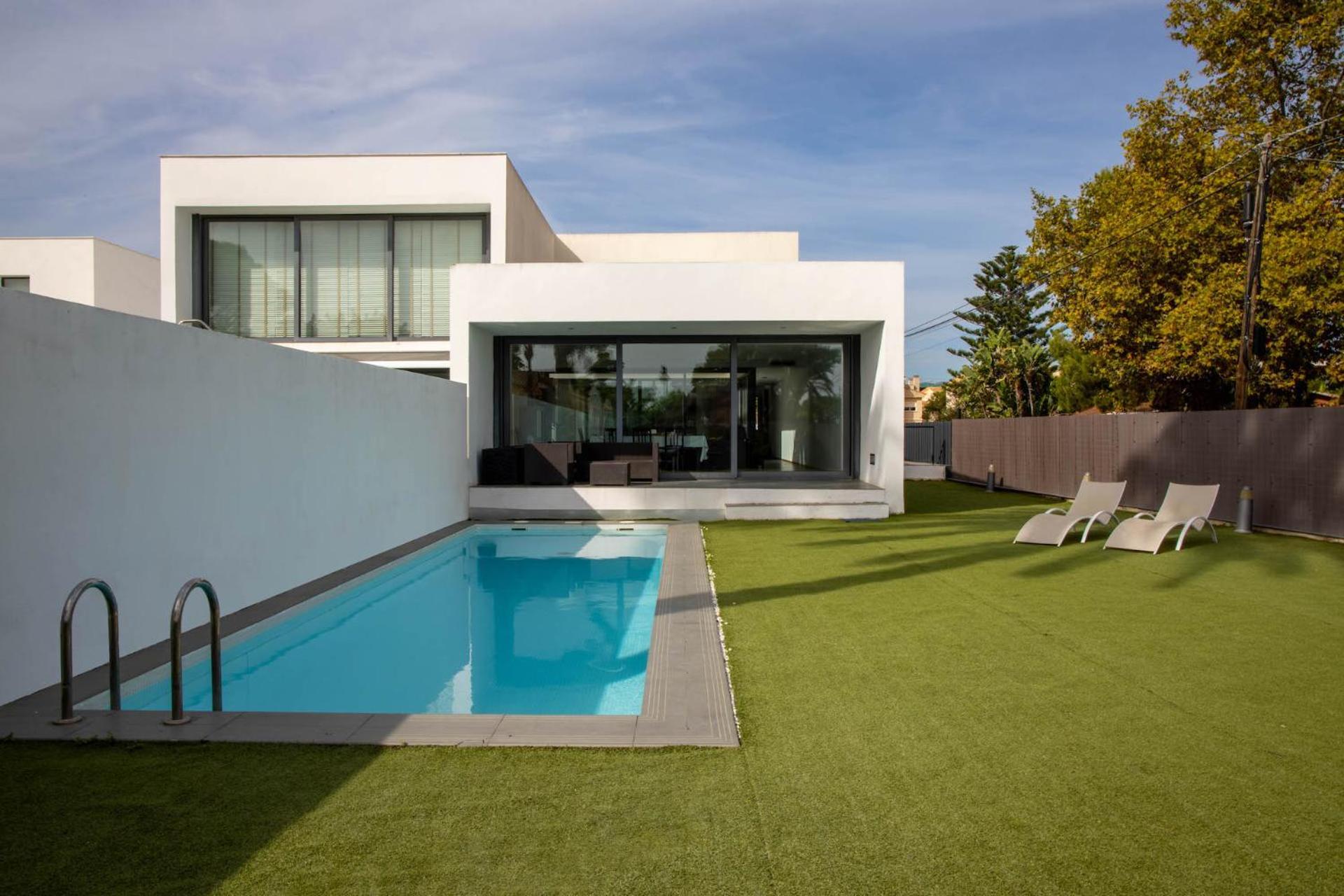 Modern Villa With Private Pool/ 400M To The Beach Grao de Castellon Exterior photo